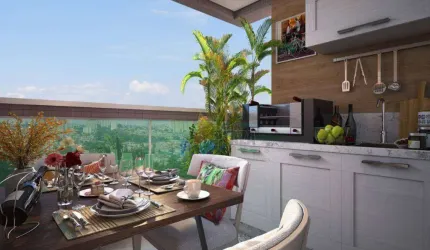 Apartamento à venda, 55 m² por R$ 414.720,94 - Aviação - Praia Grande/SP