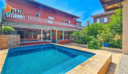Casa 4 dormitórios com 3 suítes à venda, 310 m² por R$ 1.100.000,00- Nova Mirim - Praia Grande/SP