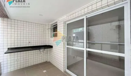 Apartamento com 1 dormitório para alugar, 50 m² por R$ 2.200,01/mês - Vilamar - Praia Grande/SP