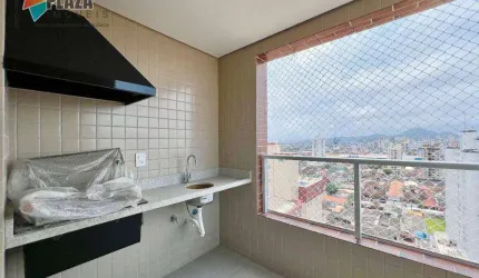 Apartamento à venda, 63 m² por R$ 445.000,00 - Aviação - Praia Grande/SP