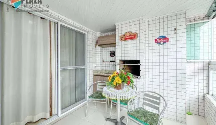 Apartamento com 2 dormitórios à venda, 93 m² por R$ 650.000,00 - Vila Guilhermina - Praia Grande/SP