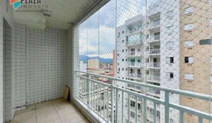 Apartamento à venda, 74 m² por R$ 370.000,00 - Vila Assunção - Praia Grande/SP