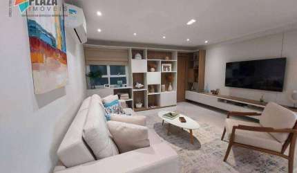 Apartamento com 3 dormitórios à venda, 180 m² por R$ 2.800.000,00 - Vilamar - Praia Grande/SP