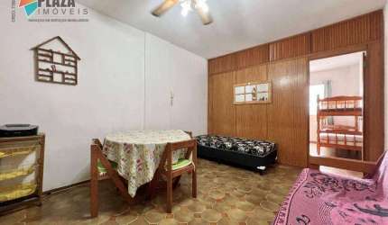 Kitnet com 1 dormitório à venda, 37 m² por R$ 210.000,00 - Canto do Forte - Praia Grande/SP