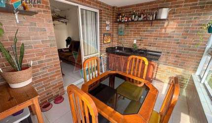 Apartamento à venda, 69 m² por R$ 680.000,00 - Canto do Forte - Praia Grande/SP