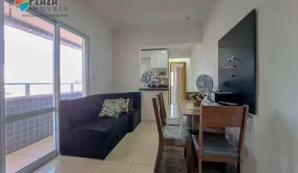 Apartamento com 1 dormitório para alugar, 39 m² por R$ 2.300,00/mês - Boqueirão - Praia Grande/SP