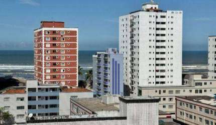 Apartamento com 1 dormitório à venda, 54 m² por R$ 295.000,00 - Tupi - Praia Grande/SP