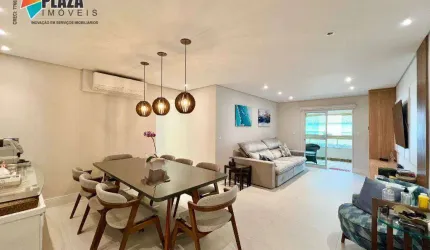 Apartamento com 3 dormitórios à venda, 121 m² por R$ 1.100.000,00 - Caiçara - Praia Grande/SP