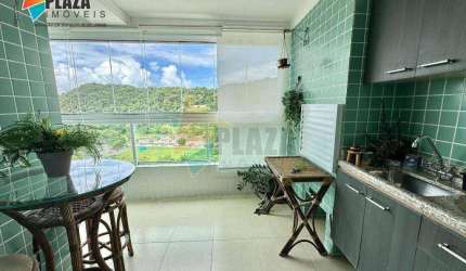 Apartamento com 3 quartos para alugar no Canto do Forte, em Praia Grande/SP.