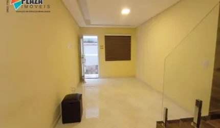 Casa com 2 dormitórios para alugar, 65 m² por R$ 2.500,00/mês - Vilamar - Praia Grande/SP