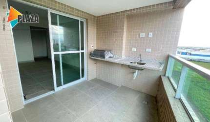 Apartamento com 3 dormitórios à venda, 95 m² por R$ 660.000,00 - Aviação - Praia Grande/SP