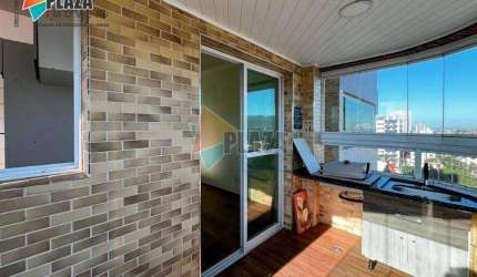 Apartamento com 1 dormitório para alugar, 52 m² por R$ 2.400,01/mês - Vilamar - Praia Grande/SP