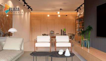 Apartamento com 3 dormitórios à venda, 190 m² por R$ 1.838.323,95 - Canto do Forte - Praia Grande/SP