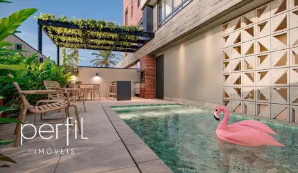 Apartamento em construção - 1 suíte + 1 quarto - bairro Santo Antônio - Joinville/SC.