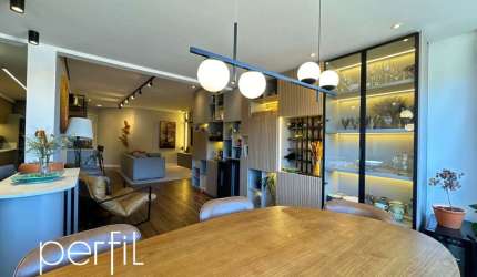 Apartamento com três quartos sendo duas suítes no Bairro América - Joinville/ SC
