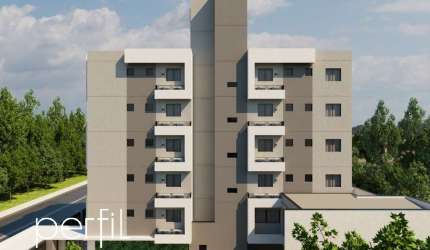 Apartamento em construção a venda com dois quartos sendo uma suíte no bairro Costa e Silva - Joinville/ SC