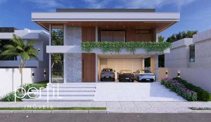 Casa a venda no Royal Garden 4 suítes e piscina no bairro Pirabeiraba - Joinville/ SC