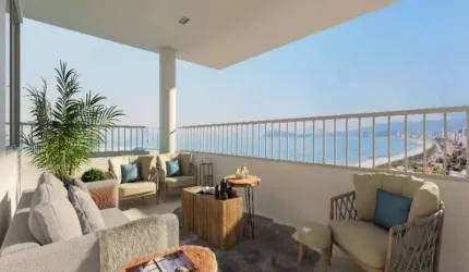 Apartamento à venda - 3 suítes - 114m2 privativos com vista para o mar - Bairro Itacolumi - Baln. Piçarras/SC.