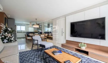 Apartamento 3 suÍtes com terraÇo privativo e 4 vagas de garagem, Centro, Balneário Camboriú - SC