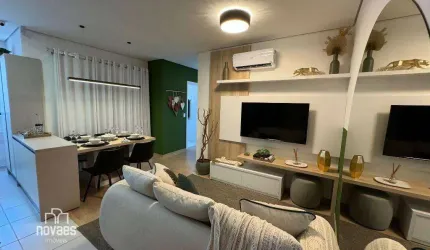 Apartamento com 2 dormitórios à venda, 51 m² por R$ 313.452 - Santo Antônio - Joinville/SC