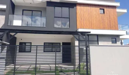Sobrado novo com suíte e 2 dormitórios à venda, 151 m² por R$ 990.000 - Bom Retiro - Joinville/SC - analisa permuta!