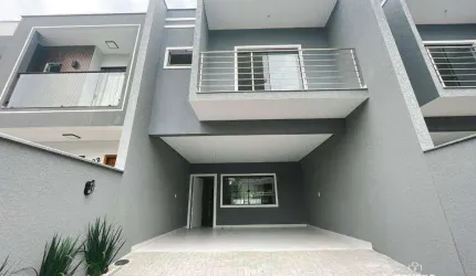 Sobrado com 3 dormitórios para alugar, 145 m² por R$ 4.980,01/mês - Saguaçu - Joinville/SC