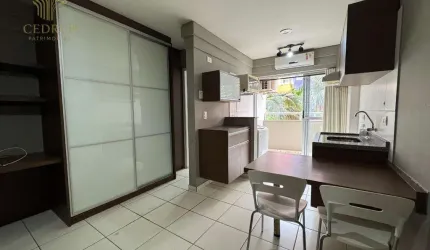 Kitnet para locação no Cidade Universitária na Zona 08 em Maringá/PR com 25m² privativos e mobiliada