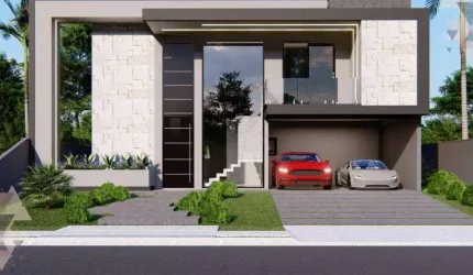 Casa com 4 dormitórios à venda, 252 m² por R$ 2.800.000,00 - Parque Residencial Shambala II - Atibaia/SP