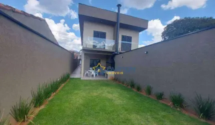 Casa Moderna de 3 Suítes à Venda em Alvinópolis, Atibaia/SP - Espaçosa e com Espaço Gourmet