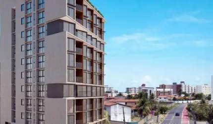 Apartamento para Venda em João Pessoa, Jardim Oceania, 2 dormitórios, 1 suíte, 2 banheiros, 1 vaga