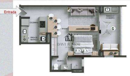 Apartamento à venda, 49 m² por R$ 467.000,00 - Alto da Boa Vista - Sorocaba/SP