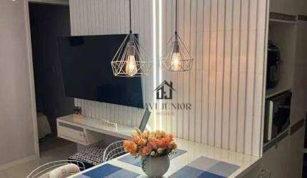 Apartamento Mobiliado com 2 dormitórios à venda, 41 m² por R$ 340.000 - Jardim das Estrelas - Sorocaba/SP