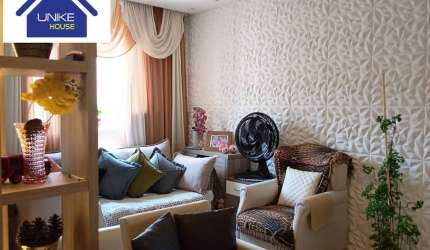 Apartamento 62 metros, condomínio nações