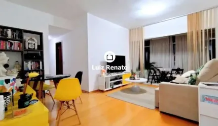Á venda no Lourdes, excelente 2 quartos, sendo 1 suite com 2 vagas de garagem
