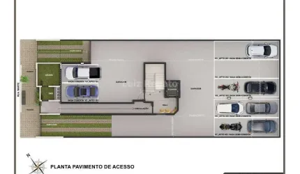 Área privativa 3 quartos á vnda no bairro Ana Lúcia