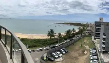 Cobertura á venda 4 Quartos sendo 2 suítes, vista eterna para mar, Enseada Azul - Guarapari-ES