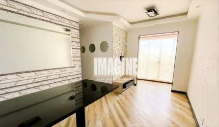 Apto com 3 Dorms, 1 Vaga, Sacada, 60m²