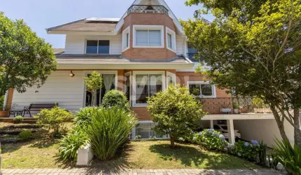 Casa em condomínio fechado com 4 quartos à venda na Rua Hermenegildo Luca, 101, Santa Felicidade, Curitiba por R$ 2.995.000