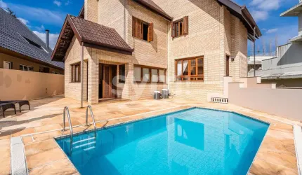 Casa em condomínio fechado com 4 quartos à venda na Rua Luiz Tramontin, 1220, Campo Comprido, Curitiba por R$ 2.680.000