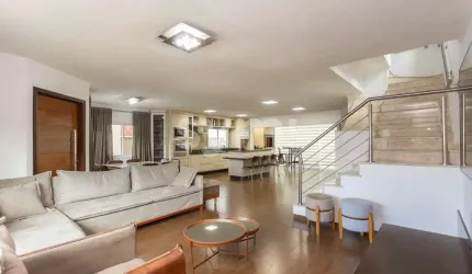 Casa em condomínio fechado com 4 quartos à venda na Rua Doutor Lubumir Viergbiski, 220, Campo Comprido, Curitiba por R$ 2.290.000
