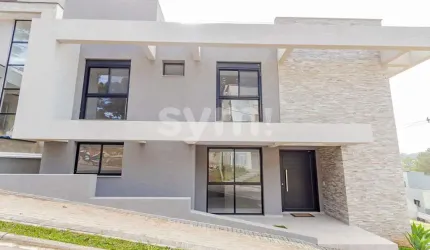 Casa em condomínio fechado com 3 quartos à venda na Rua Irma Schreiner Maran, 475, Santa Cândida, Curitiba por R$ 1.295.000
