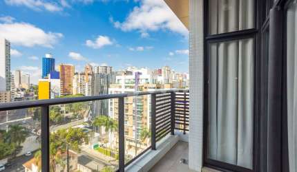 Apartamento com 1 quarto à venda na Rua Coronel Menna Barreto Monclaro, 438, Centro, Curitiba por R$ 499.000