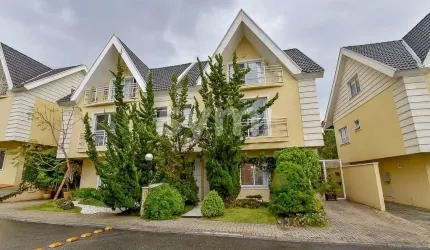 Casa em condomínio fechado com 3 quartos à venda na Rua Victório Viezzer, 471, Vista Alegre, Curitiba por R$ 1.250.000