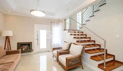 Casa em condomínio fechado com 5 quartos para alugar na Rua Saturnino Miranda, 315, Santa Felicidade, Curitiba por R$ 15.000