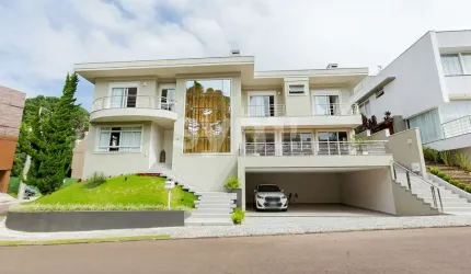 Casa em condomínio fechado com 4 quartos à venda na Rua Doutor Lubumir Viergbiski, 220, Campo Comprido, Curitiba por R$ 3.990.000