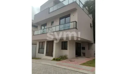 Casa em condomínio fechado com 3 quartos para alugar na Avenida Cândido Hartmann, 5118, Santa Felicidade, Curitiba por R$ 9.500