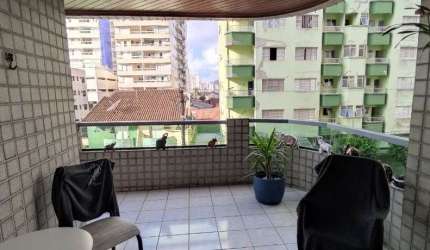 Apartamento à venda, 107 m² por R$ 570.000,00 - Tupi - Praia Grande/SP