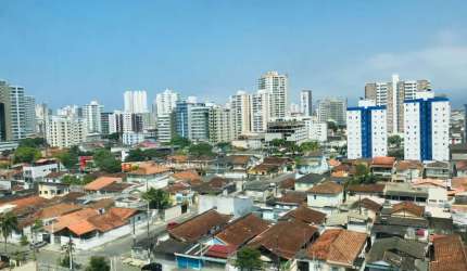 Apartamento com 1 dormitório à venda, 58 m² por R$ 485.000,00 - Canto do Forte - Praia Grande/SP