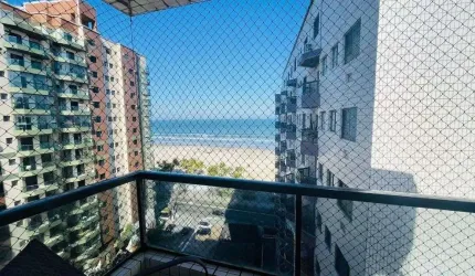 Apartamento com 1 dormitório à venda, 74 m²  - Aviação - Praia Grande/SP