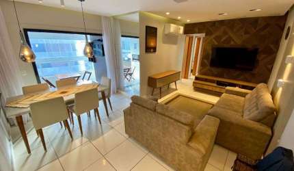Apartamento com 3 dormitórios à venda, 113 m² por R$ 800.000,00 - Vila Guilhermina - Praia Grande/SP